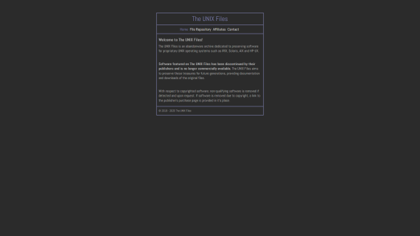Site Screenshot