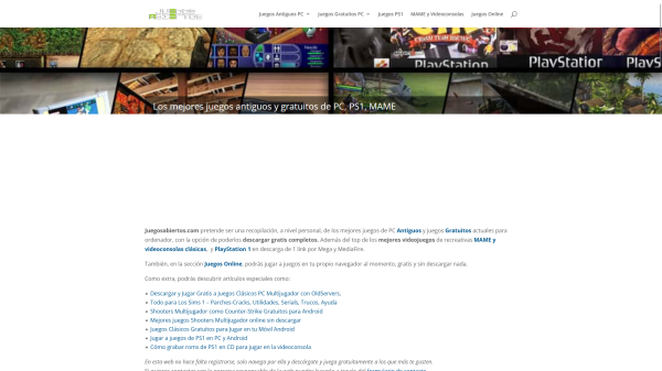 Site Screenshot