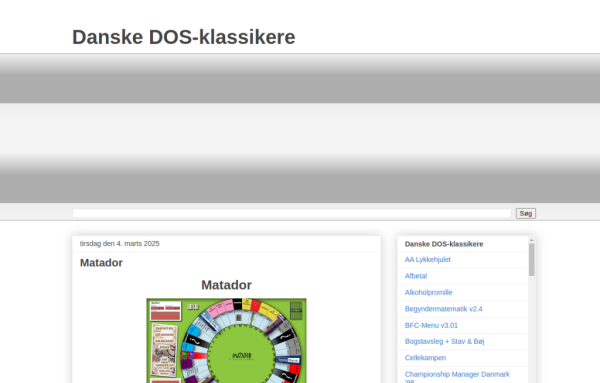Danish DOS Classics