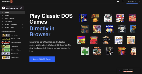 We Play DOS