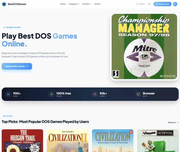 BestDOSGames.com